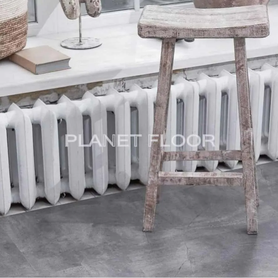 Виниловый ламинат Vinilam Ceramo Stone 61602 Серый Бетон