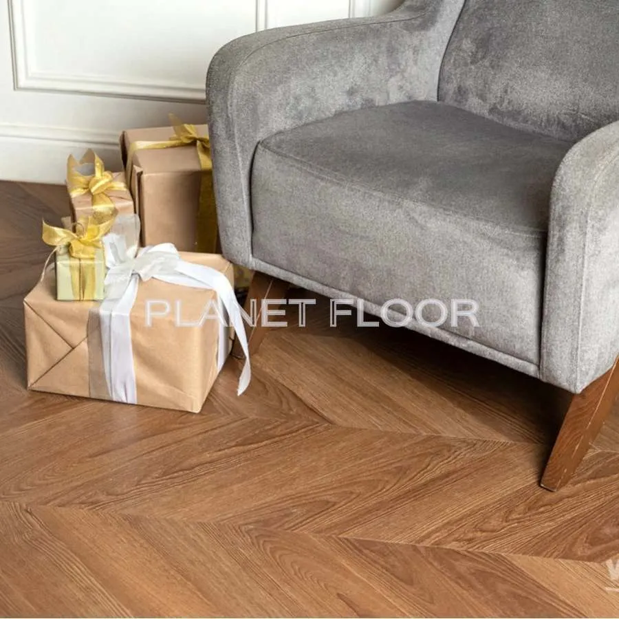 Виниловый ламинат Vinilam Parquet Chevron Glue I1651102 Шеврон Плезир Glue