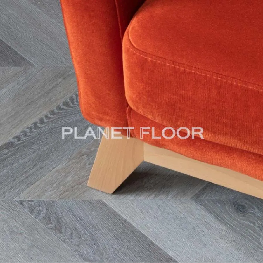 Виниловый ламинат Vinilam Parquet Chevron Glue RI444515CL4 Шеврон Легран Glue