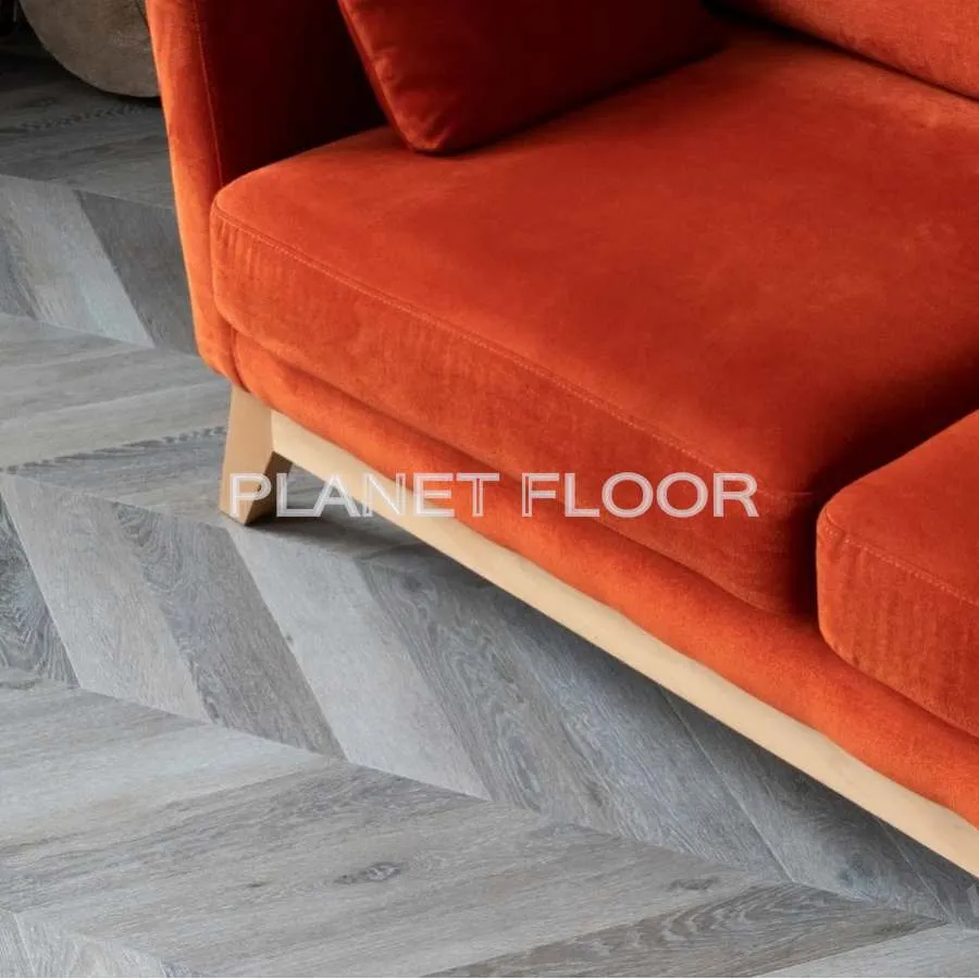 Виниловый ламинат Vinilam Parquet Chevron Glue RI444515CL4 Шеврон Легран Glue