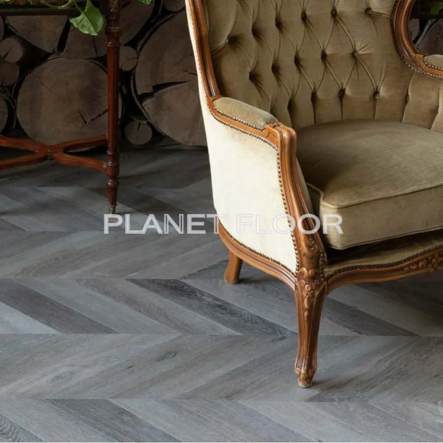Виниловый ламинат Vinilam Parquet Chevron Glue RI444515CL4 Шеврон Легран Glue