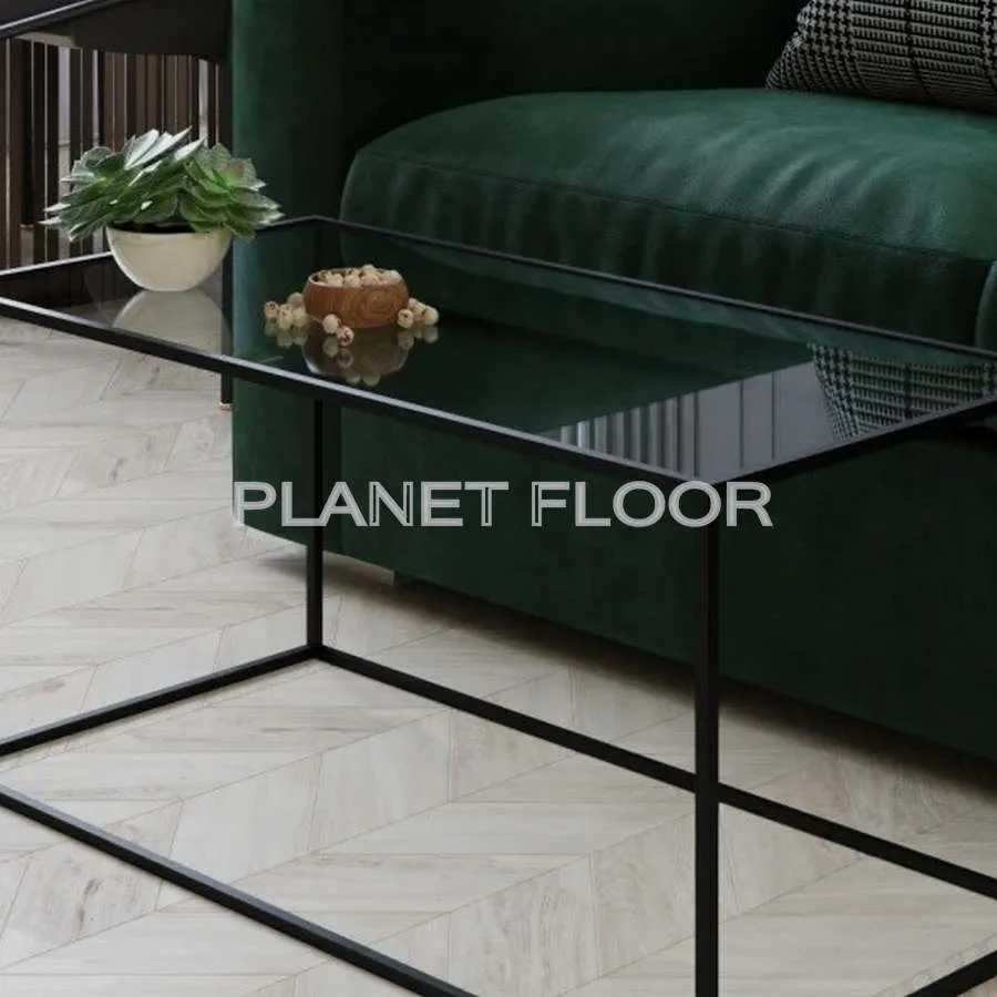 Виниловый ламинат Vinilam Parquet Chevron Glue RI4777CL7 Шеврон Бриссак Glue