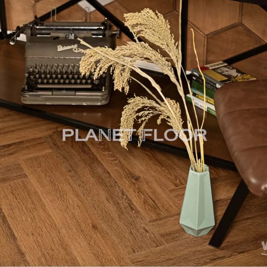 Виниловый ламинат Vinilam Parquet Herringbone Glue GD11210 Паркет Де Вилль