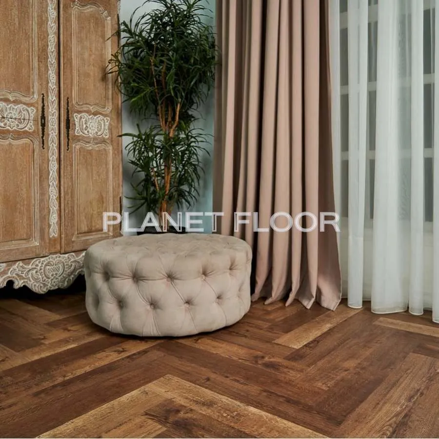 Виниловый ламинат Vinilam Parquet Herringbone IS11177 Версальский Паркет