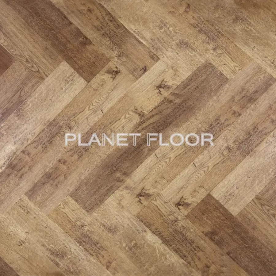 Виниловый ламинат Vinilam Parquet Herringbone IS11177 Версальский Паркет