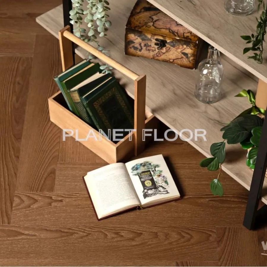 Виниловый ламинат Vinilam Parquet Herringbone IS11200 Паркет Винсент