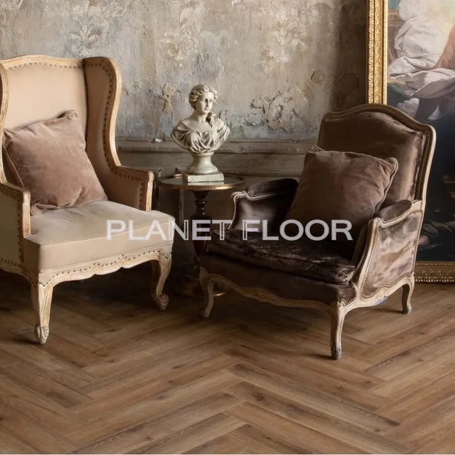 Виниловый ламинат Vinilam VinilPol Herringbone 9933 Паркет Франческо