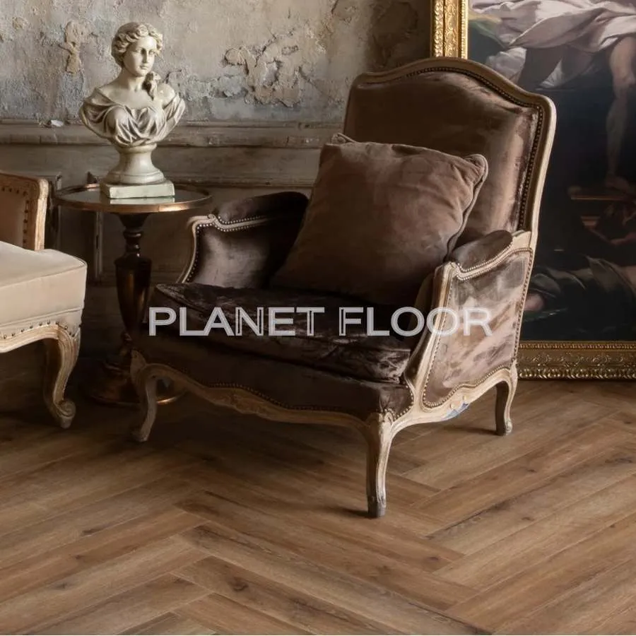 Виниловый ламинат Vinilam VinilPol Herringbone 9933 Паркет Франческо