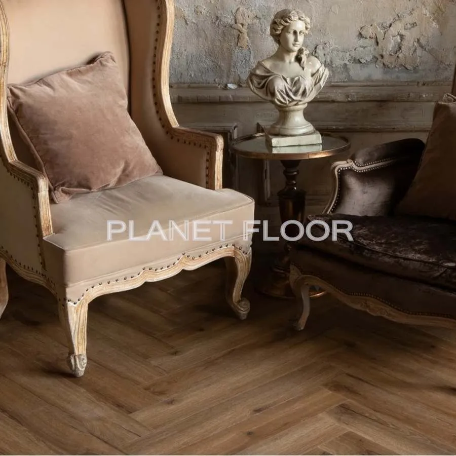 Виниловый ламинат Vinilam VinilPol Herringbone 9933 Паркет Франческо