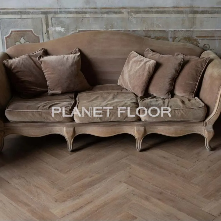 Виниловый ламинат Vinilam VinilPol Herringbone 9965 Паркет Бруно