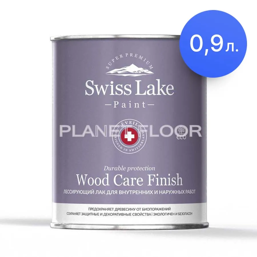 Лессирующий лак для внутренних и наружных работ Wood Care Finish, 0,9 л.