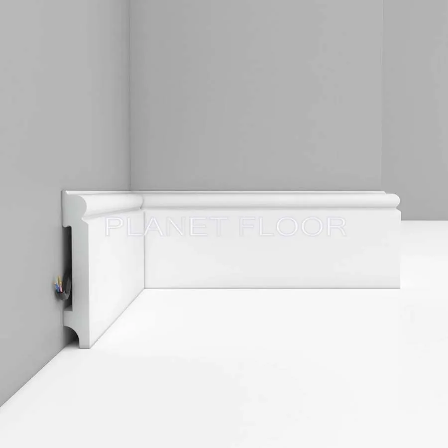 Плинтус напольный Decomaster A023 81x14x2000 мм