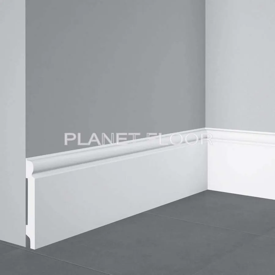 Плинтус напольный Decomaster A023 81x14x2000 мм