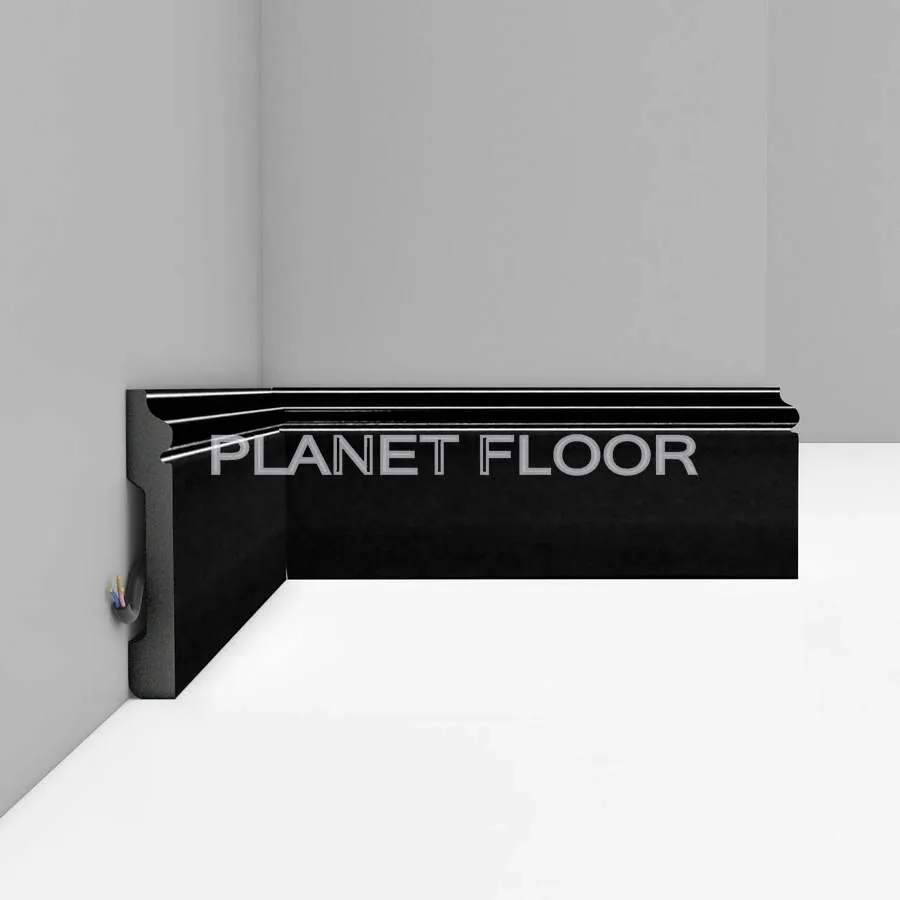 Плинтус напольный Decomaster D005-195 ДМ 79x12x2400 мм