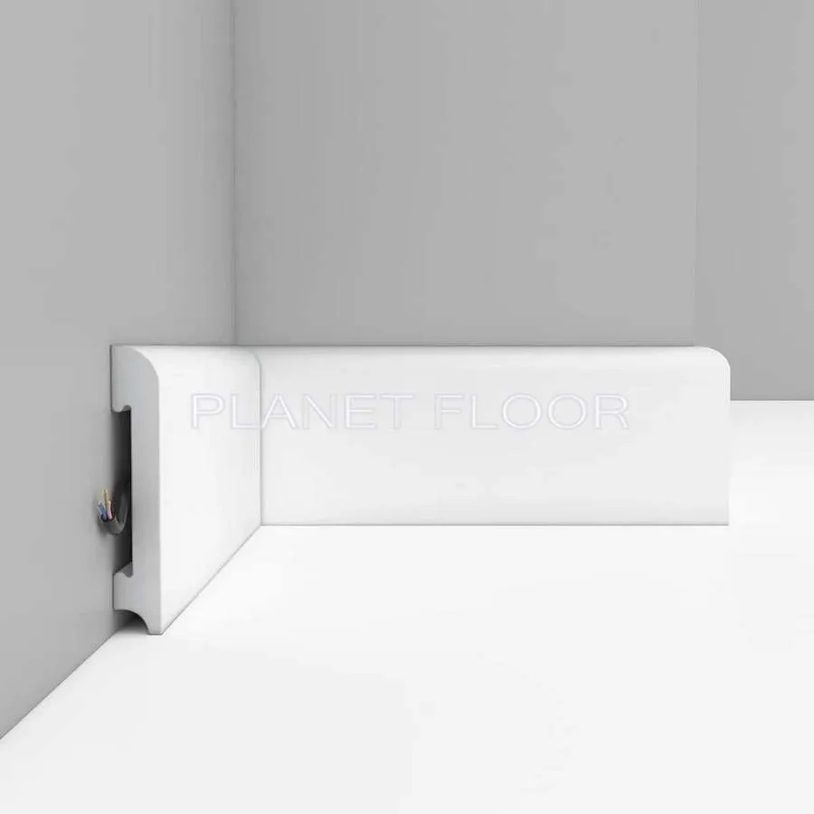 Плинтус напольный Decomaster D037-115 ДМ 80x13x2400 мм