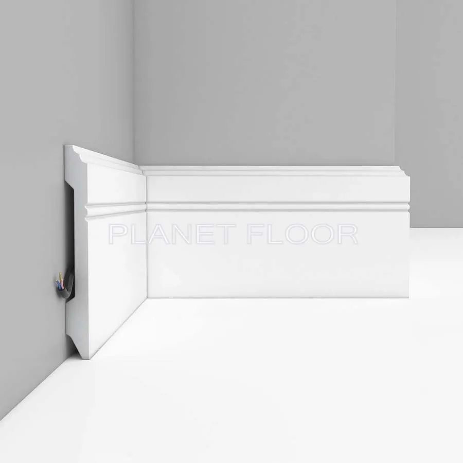 Плинтус напольный гибкий Decomaster D105F 107x12x2000 мм