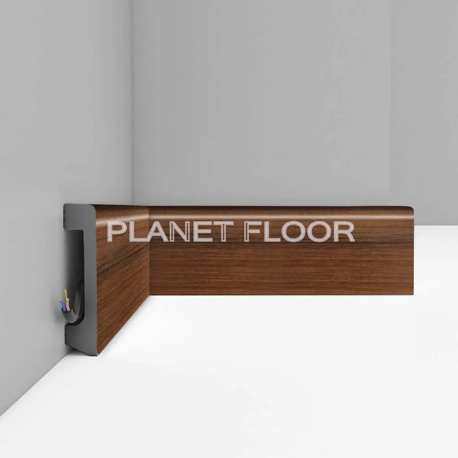 Плинтус напольный Decomaster D234-74 58×16×2400 мм