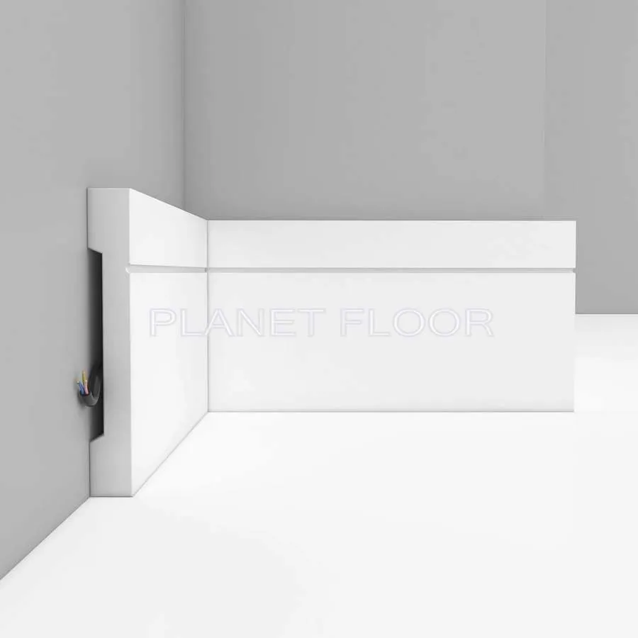 Плинтус напольный Decomaster A017 110x16x2000 мм