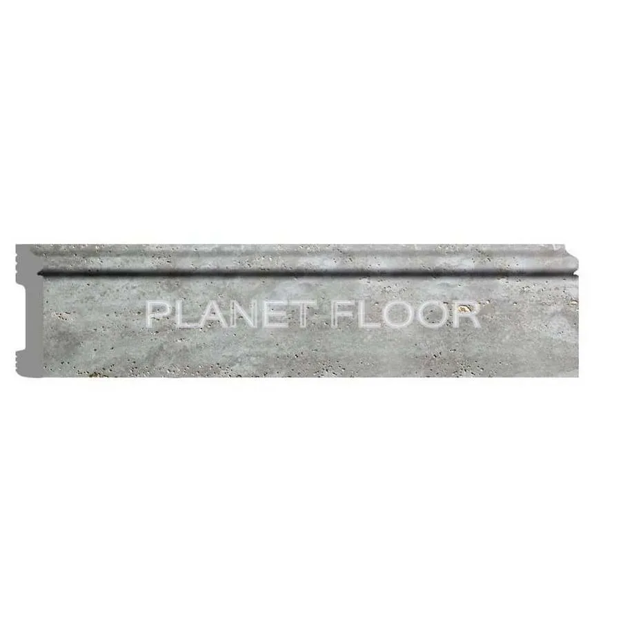 Плинтус напольный Decomaster D005-1629G 79x13x2400 мм