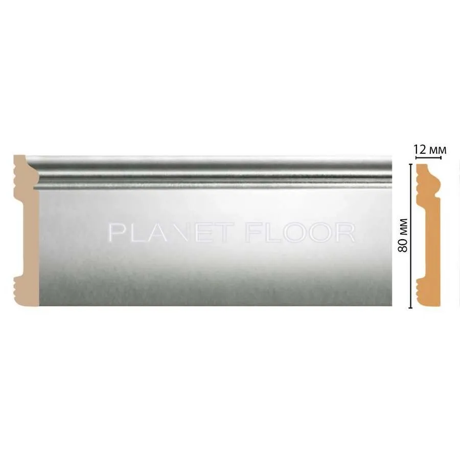 Плинтус напольный Decomaster D005-375 79x12x2400 мм