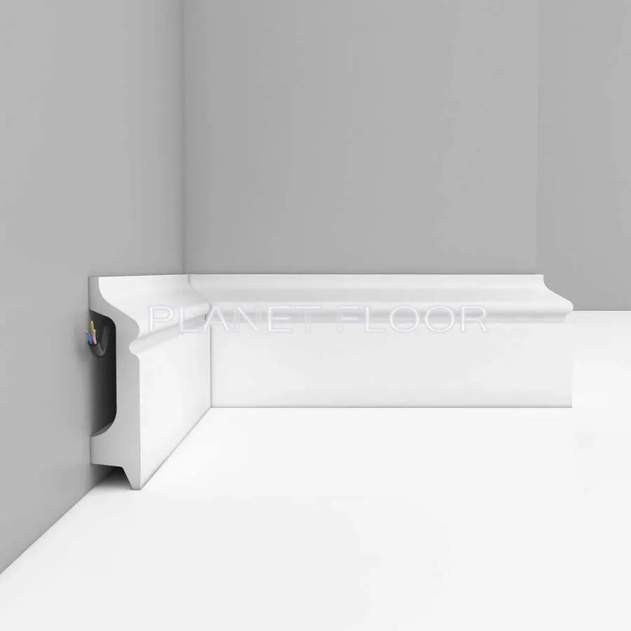 Плинтус напольный гибкий Decomaster D122 ДМ 78x21x2000 мм